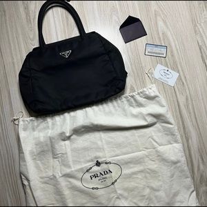 Prada | Bags | Prada Black Nylon Bag 